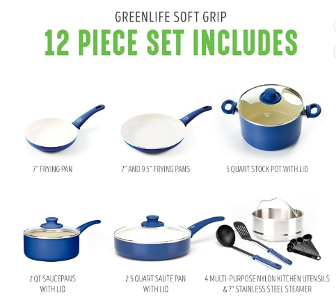 Cook More, Scrub Less: The 12-Piece Ceramic Nonstick Cookware Set That Makes Everyday Meals Easier