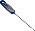 Escali Long Stem Digital Thermometer for Meat, Frying, Cooking, Candy and Kitchen Use, Extra Long 5.6-Inch Probe, Blue by Escali