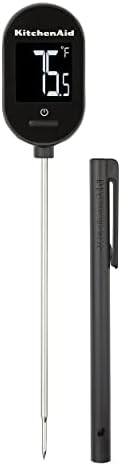 KitchenAid KQ910 Backlit Instant Read Digital Food Kitchen Grill Thermometer, Meat, and Cooking Wireless Thermometerer, Black - Image 5