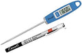 Escali DH1 Gourmet Digital Meat Thermometer with Extra Long Probe, NSF Certified, Blue by Escali