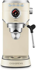 CASABREWS 5418 PRO Compact Espresso Cofee Machine with Fast Heating System by CASABREWS