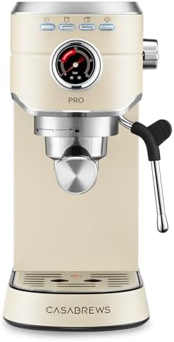 CASABREWS 5418 PRO Compact Espresso Cofee Machine with Fast Heating System by CASABREWS