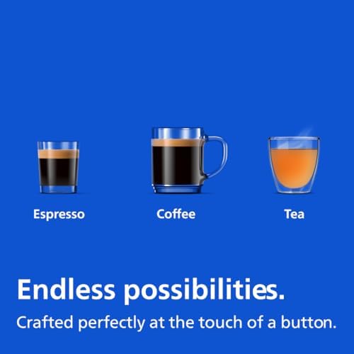 Philips 2200 Series Fully Automatic Espresso Machine, Classic Milk Frother, 2 Coffee Varieties, Intuitive Touch Display, 100% Ceramic Grinder, AquaClean Filter, Aroma Seal, Black (EP2220/14) - Image 2