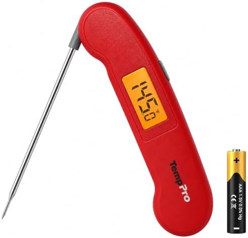 TempPro TempX1 1s Instant Read Meat Thermometer Digital for Grilling by TempPro