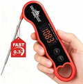 0.3s Fast Read Meat Thermometer – USB-C Rechargeable,Red by Unknown