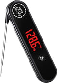 Digital Meat Thermometer, 0.3s Instant Read, Waterproof, Black by Unknown
