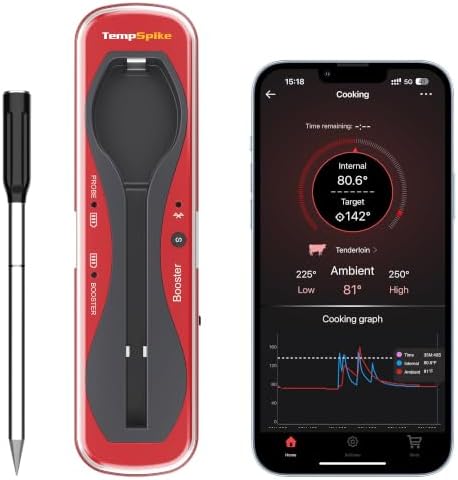 Wireless Meat Thermometer for Grilling and Smoking by TempPro