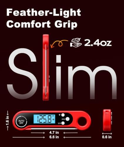 Meat Thermometer Digital, 1-2 Sec Instant Read for Cooking Grilling - Image 5