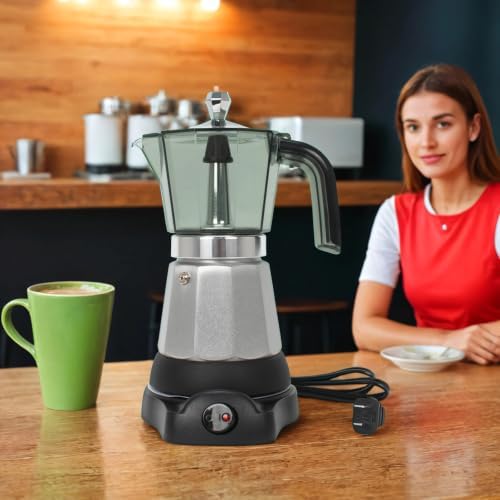 LAOION 6 Cup Manual Espresso Maker, Small Espresso Machines for Home - Image 6