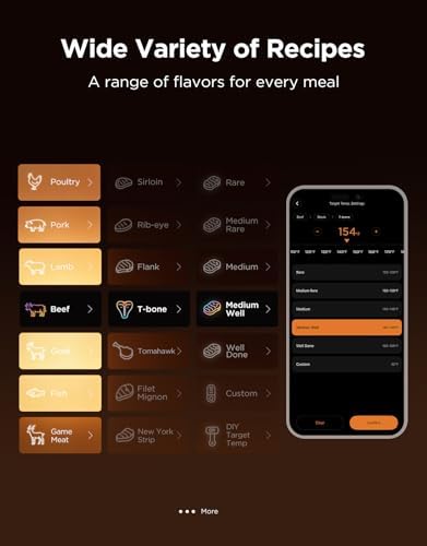 Govee Bluetooth Meat Thermometer Digital with App Alerts and Timer Mode - Image 5