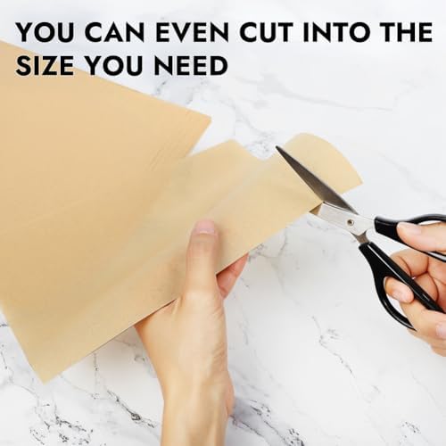 BYKITCHEN 200PCS 11 x 9in Disposable Air Fryer Parchment Paper Sheet Liners - Image 6