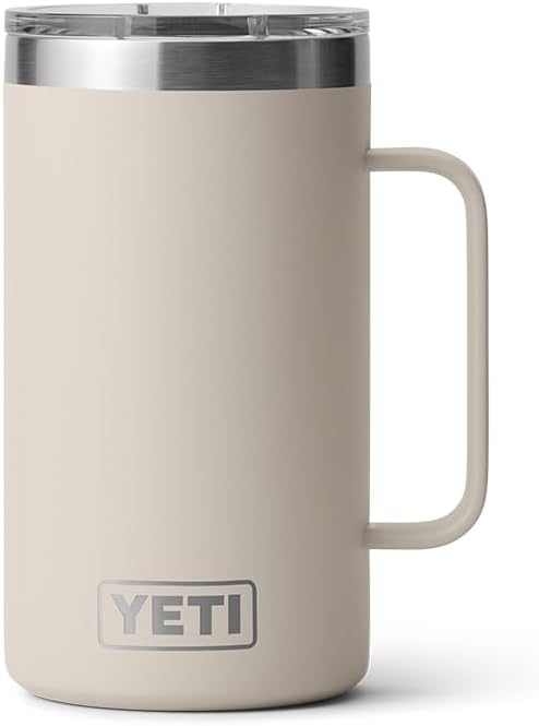 YETI Rambler 24 oz Mug, Vacuum Insulated, Stainless Steel with MagSlider Lid - Image 2