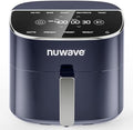 Nuwave Brio Plus 8 Qt Air Fryer, PFAS Free, New & Improved, 50-400°F in 5°F by NuWave