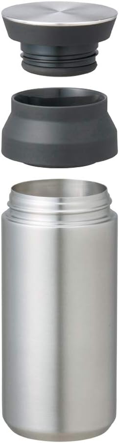 Kinto 20941 Travel Tumbler, 16.9 fl oz (500 ml), Stainless Steel, Vacuum Double Wall Construction, Heat and Cold Retention - Image 2