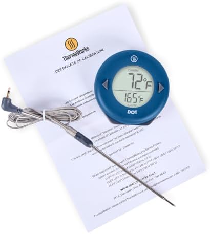 ThermoWorks DOT — Chefs’ Favorite Simple Alarm Thermometer - Nautical Blue - Image 3
