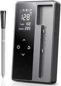Wireless Meat Thermometer Digital, Smart Bluetooth Instant Read, Grey by ONFIKY