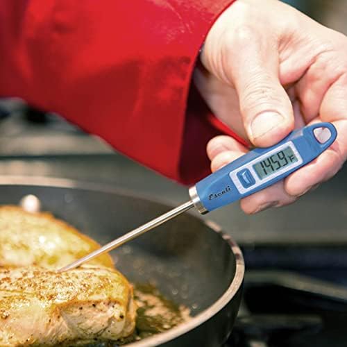 Escali DH1 Gourmet Digital Meat Thermometer with Extra Long Probe, NSF Certified, Blue - Image 6