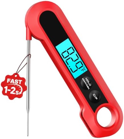 Meat Thermometer Digital, 1-2 Sec Instant Read Food Thermometer for Cooking by Unknown