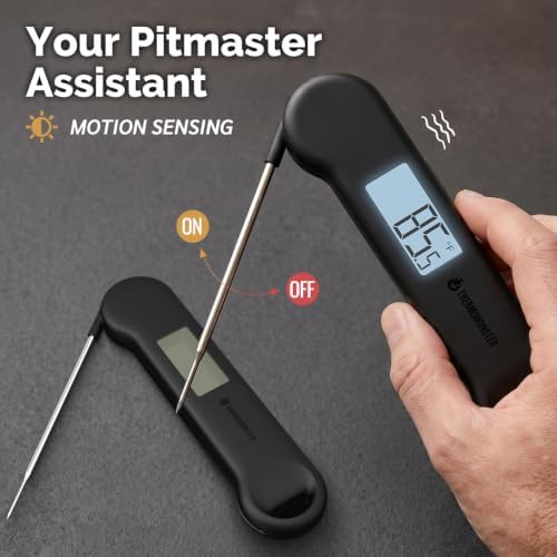 0.5 Sec Instant Read Outdoor Fryer Thermometer Digital, Black - Image 5