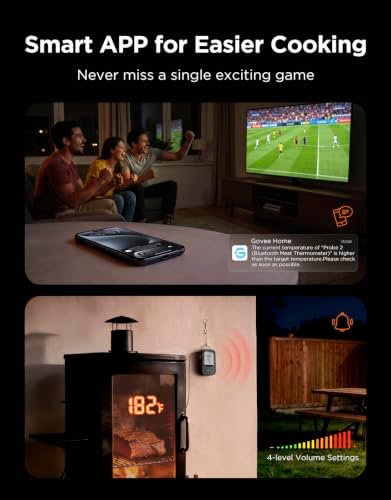 Govee Bluetooth Meat Thermometer Digital with Smart App Timer and Alerts - Image 3