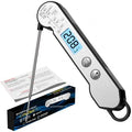 Meat Thermometer Digital, 1 Sec Instant Read, IP67 Waterproof, Backlit by SMNQIUA