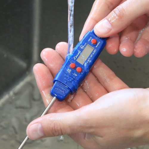 Escali DHP3 Digital Meat Thermometer, IPX7 Waterproof, Backlit Display - Image 5