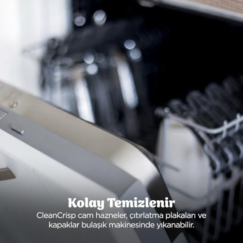 Ninja Crispi Pro Glass Air Fryer, 6-in-1, Bone, AS101LG - Image 3