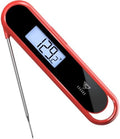 DOQAUS 0.5 Sec Instant Read Meat Thermometer Digital for Cooking, Red by DOQAUS