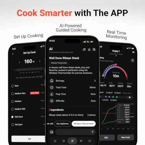 ThermoMaven Smart WiFi Wireless Meat Thermometer for Grilling with 2 Probes - Image 5