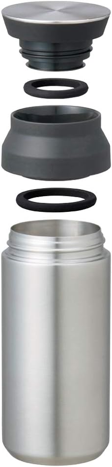 Kinto 20931 Travel Tumbler, 11.8 fl oz (350 ml), Stainless Steel, Vacuum Double Wall Construction, Heat and Cold Retention - Image 3