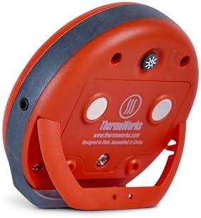 ThermoWorks DOT — Chefs’ Favorite Simple Alarm Thermometer - Cayenne Pepper Red - Image 2