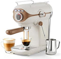 XIXUBX Espresso Machine, Compact Espresso Maker with Milk Frother by XIXUBX