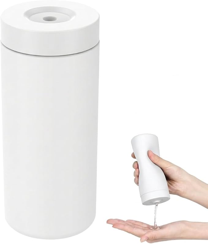 Dish Soap Dish Dispenser, 240ml Silicone Squeeze Washing Up Liquid and Hand by Unknown