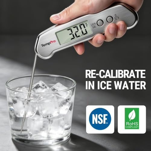 TempPro TempSwift 0.3 Sec Instant Read Digital Meat Thermometer for Cooking - Image 7