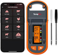TempPro 600FT Wireless Meat Thermometer for Cooking with 2 Thinner Probes by TempPro