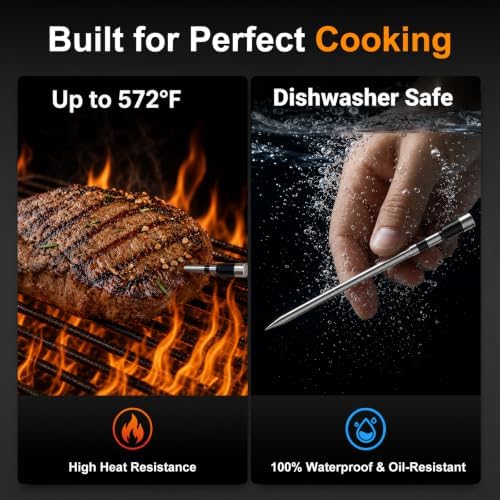 Wireless Meat Thermometer Digital with Meat Probe - Image 5