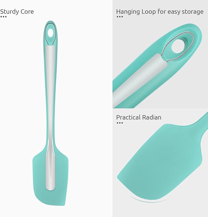 14in Extra Large Silicone Spatula: U-Taste 600ºF Heat Resistant Flexible - Image 6