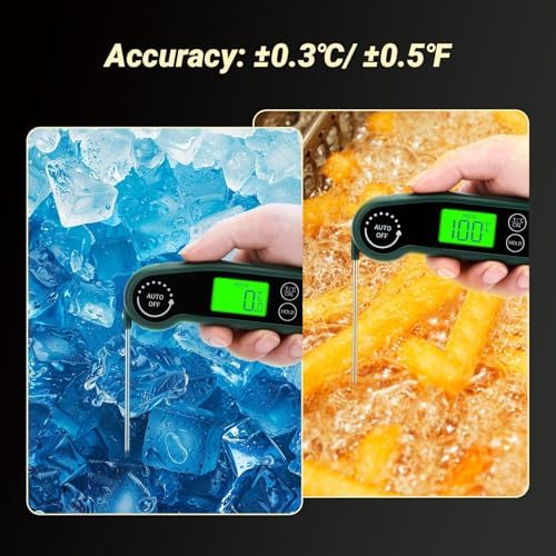 INKBIRD 0.5S Waterproof Instant Read Meat Food Thermometer for Cooking - Image 3
