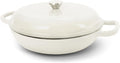 Enameled Cast Iron Dutch Oven, 3.8 Quart Pot by UFEH