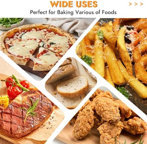 BYKITCHEN Air Fryer Liners Compatible with CHEFMAN 10QT & 4-7QT Airfryer - Image 7
