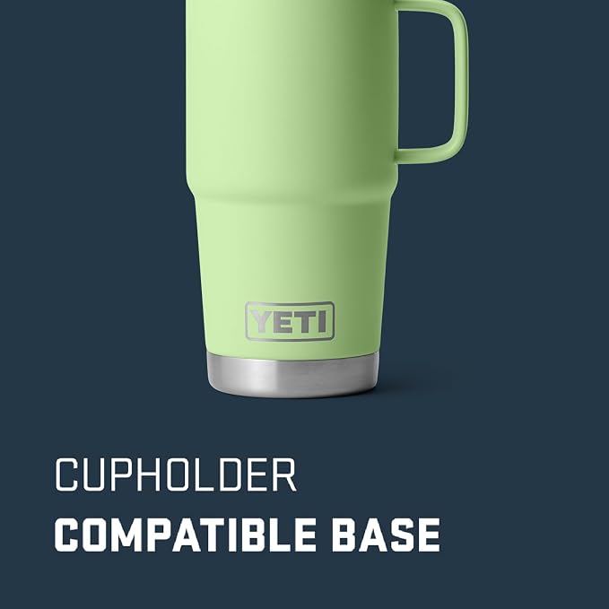 YETI Rambler 20 oz Travel Mug, Stainless Steel, Vacuum Insulated with Stronghold Lid - Image 3