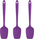 U-Taste Silicone Spoon Spatula Set, 600ºF High Heat Resistant Food Grade by U-Taste