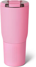 BrüMate Nav 25oz 100% Leak Proof Insulated Travel Tumbler with Magnetic BevLock™ Lid - Double Wall Cup-Holder Friendly Stainless Steel Mug (Primrose) by Br%C3%BCMate
