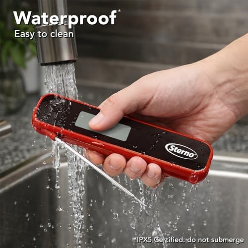 Sterno Digital Meat Thermometer, Instant Read - Image 6