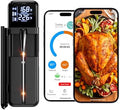 Wireless Smart Meat Thermometer Digital, Bluetooth, for Grill & Oven, Black by SMNQIUA