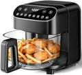 Kismile 5QT Glass Air Fryer, Non Toxic AirFryer with Digital Touch Control by Kismile
