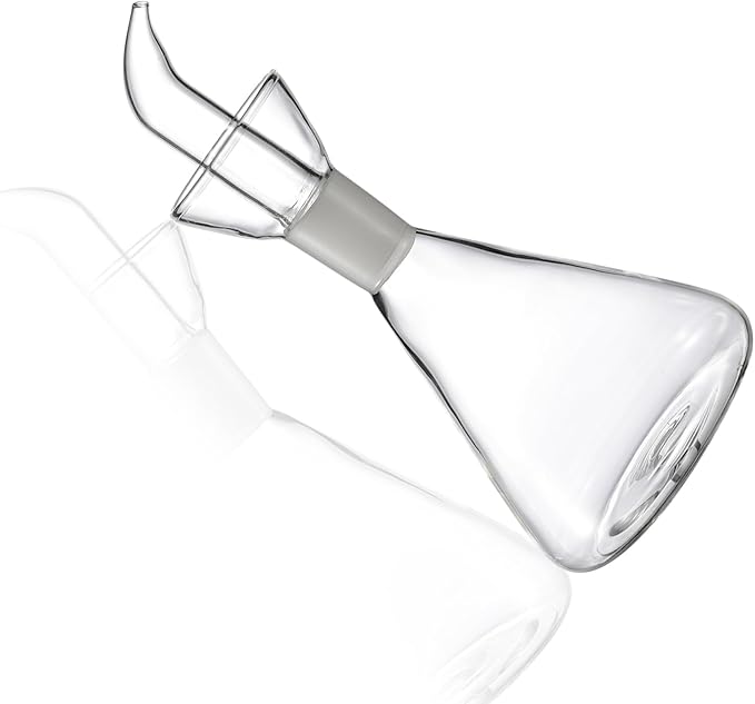 ELETON Conical Borosilicate Glass Olive Oil Dispenser – Non Drip Oil Bottle - Image 7