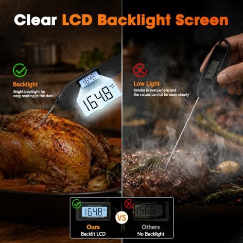 DOQAUS Meat Thermometer Digital – 2 Sec Instant Read Food Thermometer - Image 3