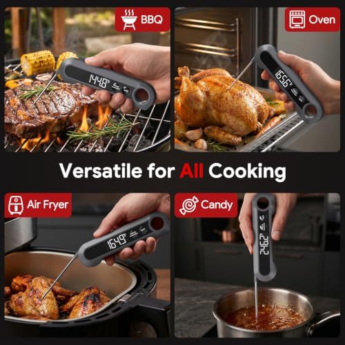 Meat Thermometer Digital, Cooking, Grilling Thermometer, 1-2S Instant Read - Image 6