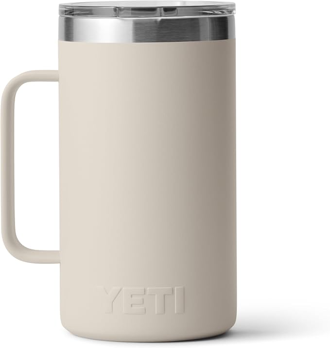 YETI Rambler 24 oz Mug, Vacuum Insulated, Stainless Steel with MagSlider Lid - Image 8